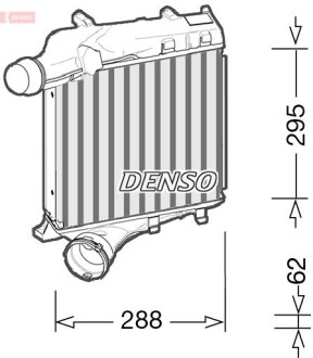 Интеркулер DENSO DIT28021