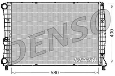 Радиатор, охлаждения дивгателя DENSO DRM01002