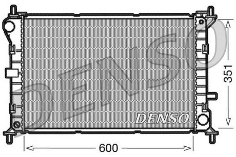 Радиатор, охлаждения дивгателя DENSO DRM10051