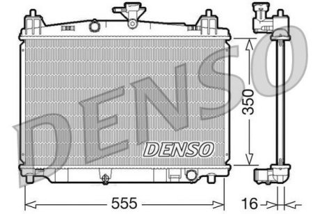 Датчик ABS, передний DENSO DRM44016