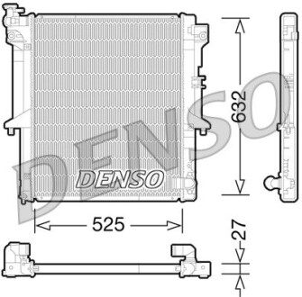 Датчик ABS, передний DENSO DRM45034