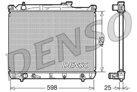 Датчик ABS, передний DENSO DRM47021