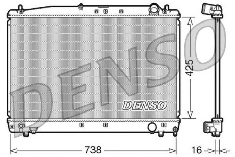 Датчик ABS, передний DENSO DRM50033