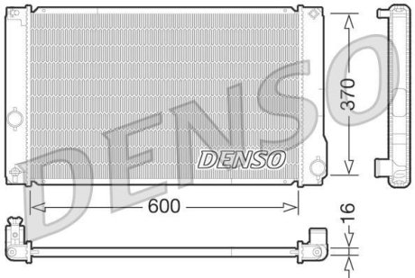 Датчик ABS, передний DENSO DRM50076 (фото 1)