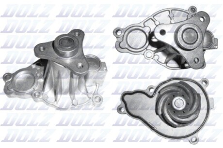 Водяний насос BMW 116-118/318 \'\'B37/B38 \'\'15>> DOLZ B256