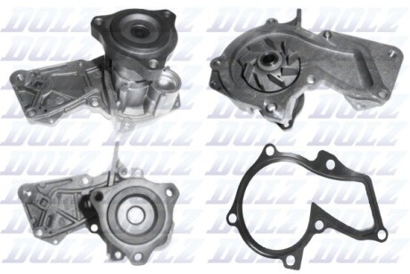 Помпа FORD Focus/Galaxy/Kuga/Mondeo/Mondeo Estate/Wagon/S-Max "1,5 "14>> DOLZ F234