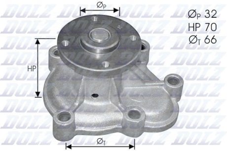 Водяной насос DOLZ O130