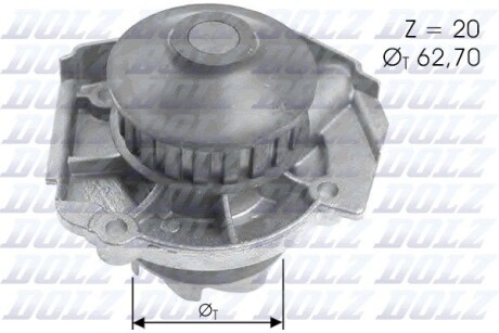 Водяной насос DOLZ S 361