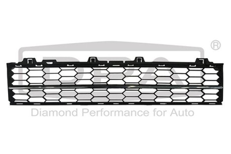 Решітка радіатора нижня з декоративною планкою Skoda Superb III (3V3) (15 -) DPA 88531807302 (фото 1)