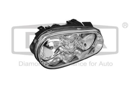 Фара правая без линз VW Golf (97-05) DPA 89410184002