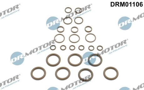 Ремкомплект кондицiонера 23 елементи DR.MOTOR DRM01106