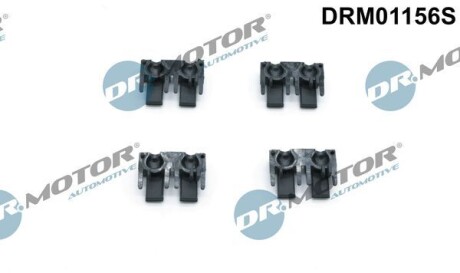 К-т клiпс заслонок впускного коллектора 4 елементи DR.MOTOR DRM01156S