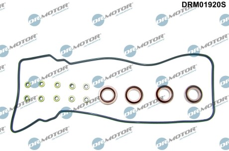 К-т прокладок клапанної кришки 15 елементiв DR.MOTOR DRM01920S