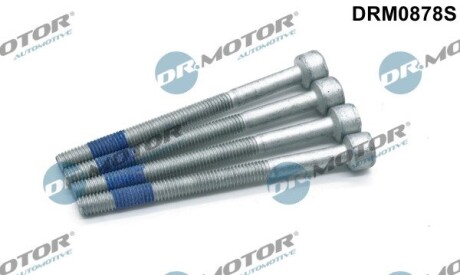 Комплект болтів з головкою системи TORX з чорного металу DR.MOTOR DRM0878S (фото 1)