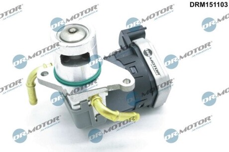 Клапан рециркуляцiї OPEL ASTRA G 98-09/VECTRA C 02-09/SAAB 9-3 98-15/9-5 97-09 DR.MOTOR DRM151103