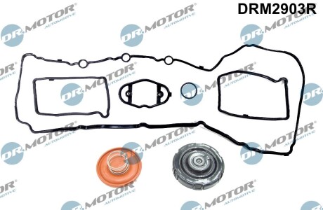 К-кт прокладок кришки головки цилiндра з мембраною, 7 елементiв DR.MOTOR DRM2903R