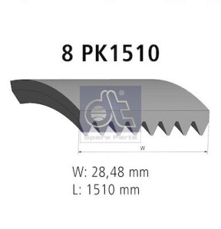 Дорiжковий ремінь DT 1.21215