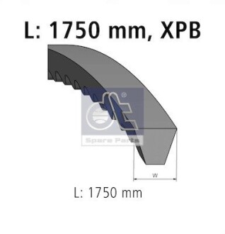 Клиновий ремінь DT 4.80648