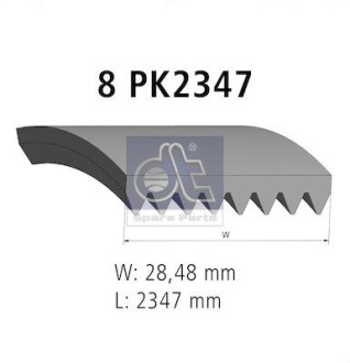 Дорiжковий ремінь DT 5.41544