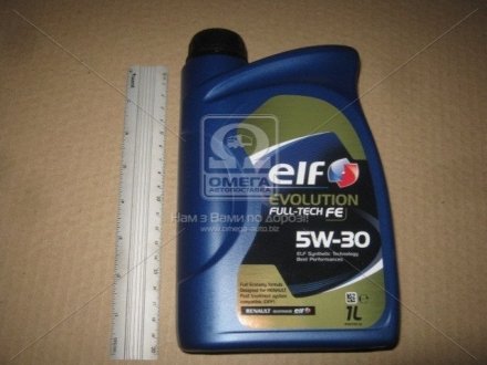 Олива мот 5W30 1L EVOL.FULLTECH FE RN 0720 ACEA C4 MB 226.51 MB 229.51=213933 =216688 ELF 194906