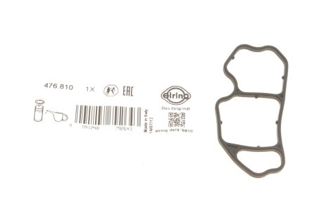 Прокладка опоры масляного фильтра Opel Astra, Zafira, Corsa -00 ELRING 476.810 (фото 1)