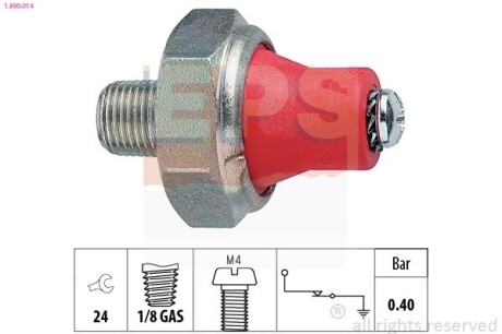 Гідравлічний вимикач EPS 1.800.014