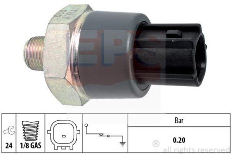 Датчики тиску масла Nissan Note/Murano/Renault Master 08- EPS 1.800.166 (фото 1)