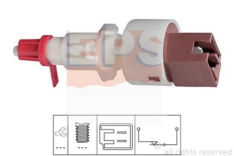 Выключатель, привод сцепления (Tempomat) EPS 1.810.157 (фото 1)