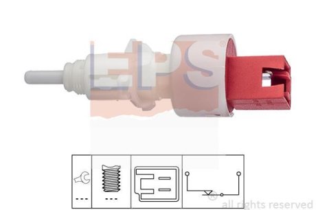 Выключатель, привод сцепления (Tempomat) EPS 1.810.248 (фото 1)