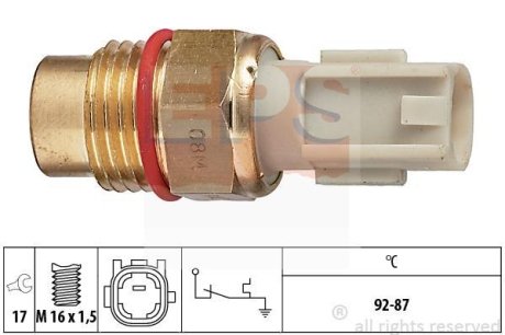 Термовыключатель, вентилятор радиатора EPS 1.850.198 (фото 1)