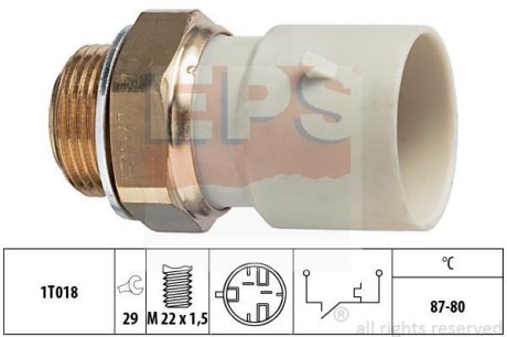 Термовыключатель, вентилятор радиатора EPS 1.850.271 (фото 1)