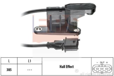 Датчик, положение распределительного вала EPS 1.953.316