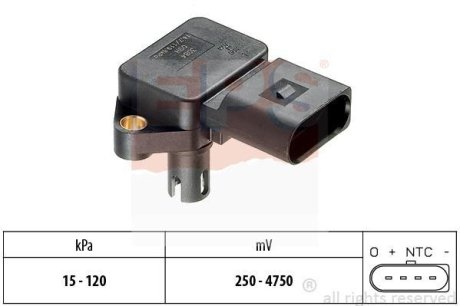 Датчик давления воздуха, высотный корректор EPS 1.993.084