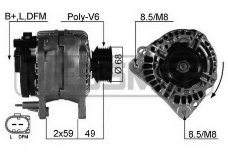 Генератор ERA 210256A