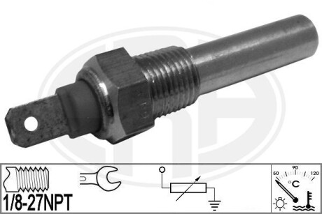 Датчик, температура охлаждающей жидкости ERA 330852 (фото 1)