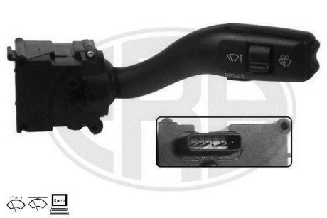 Переключатель стеклоочистителя; Выключатель на колонке рулевого управления ERA 440394 (фото 1)