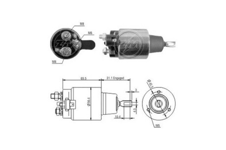 Стартер ERA ZM1477