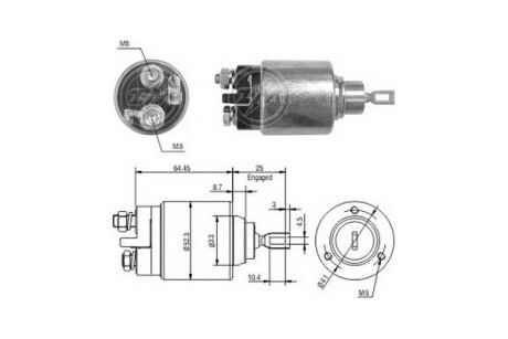 Втягуюче реле ERA ZM372