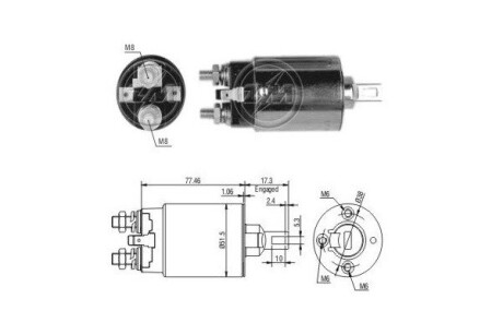 Стартер ERA ZM691