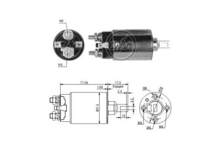 Стартер ERA ZM692