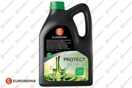 Олива моторна Protect C2 0w-30, 5л EUROREPAR 1639368780