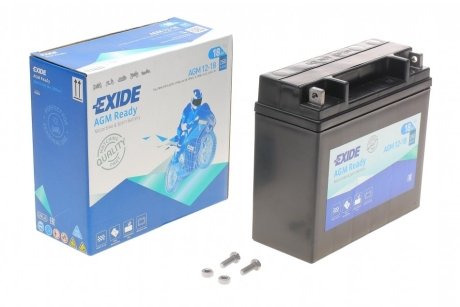 Стартерна батарея (акумулятор) EXIDE AGM12-18 (фото 1)