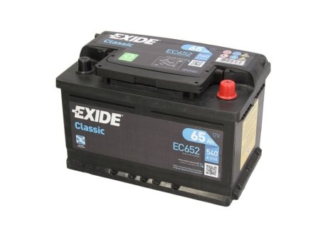 Стартерная аккумуляторная батарея EXIDE EC652