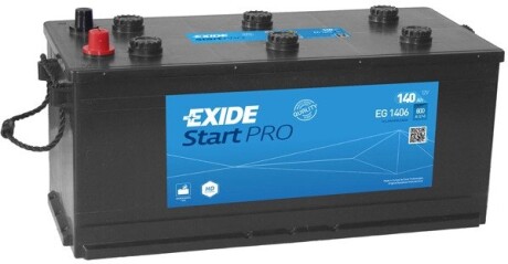 Стартерная аккумуляторная батарея EXIDE EG1406