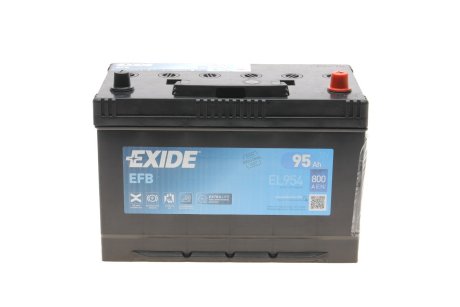 Стартерна батарея (акумулятор) EXIDE EL954 (фото 1)