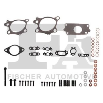 Монтажний к-кт турбіни (+болти) MAZDA 6 2.2D 12-, CX-5 2.2D 12- (дв.SH-VPTR, SHY1/4/6) FA1 KT780100 (фото 1)