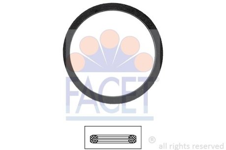 Уплотнительное кольцо термостата Renault Symbol ii 1.4 (08-14) (7.9568) FACET 79568 (фото 1)