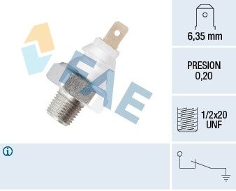 Датчик давления масла FAE 11700