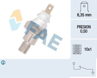 Датчик давления масла FAE 11710