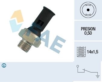 Датчик тиску мастила FAE 12390